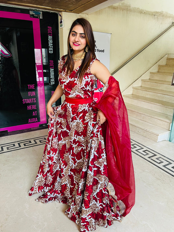 Modern Maharani Lehenga