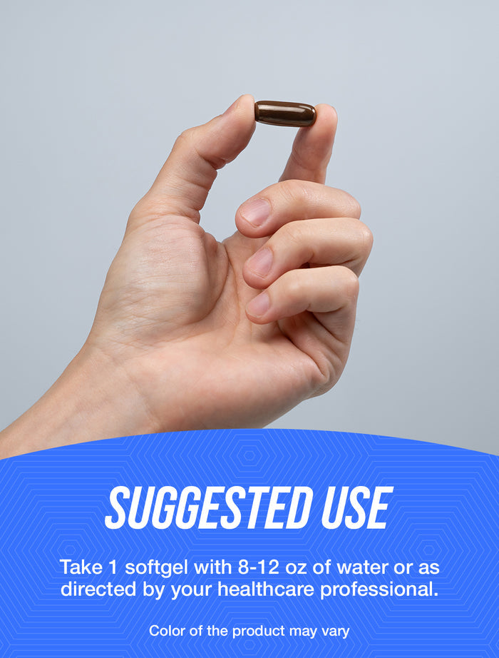 Multivitamin softgels suggested use image