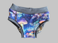 Mushrooms bamboo kids size 3t underwear