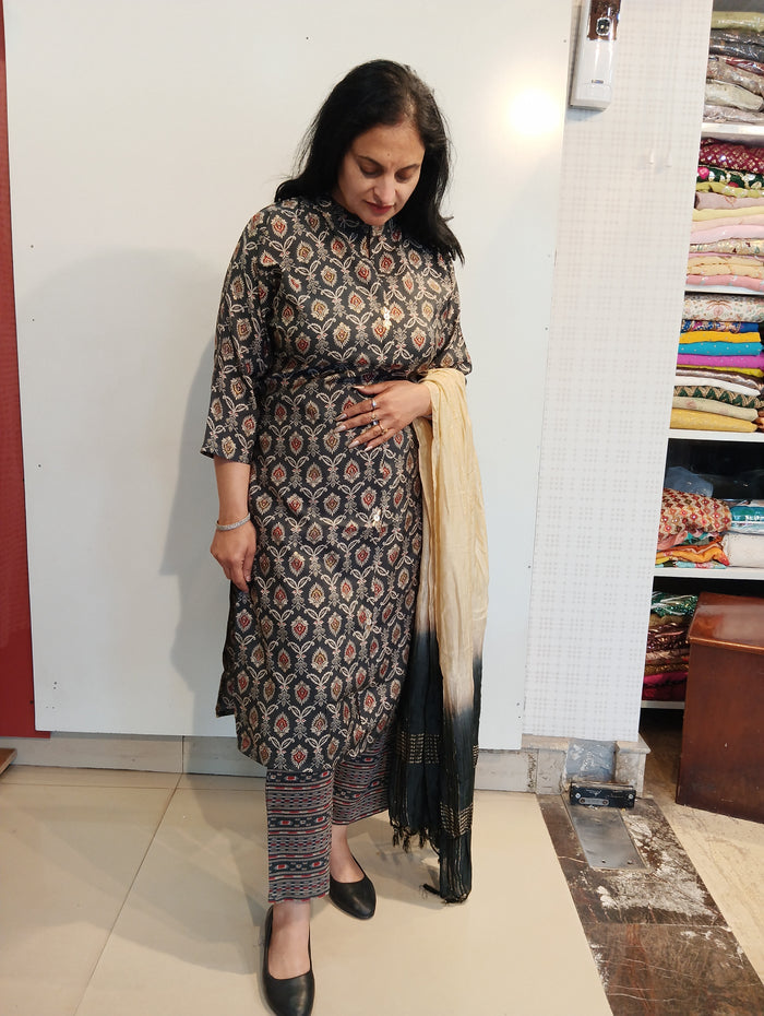 Muslin Cotton  ready to wear suit set