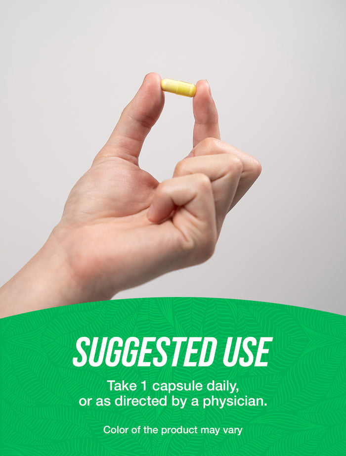 Nattokinase 2000 FU capsules suggested use image