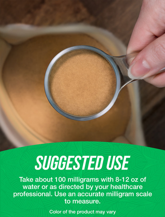 Nattokinase 4000 FU powder suggested use image