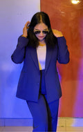 Navy Blue Blazer Suit