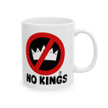 No Kings Ceramic Coffee Mug - Resistance Drinkware