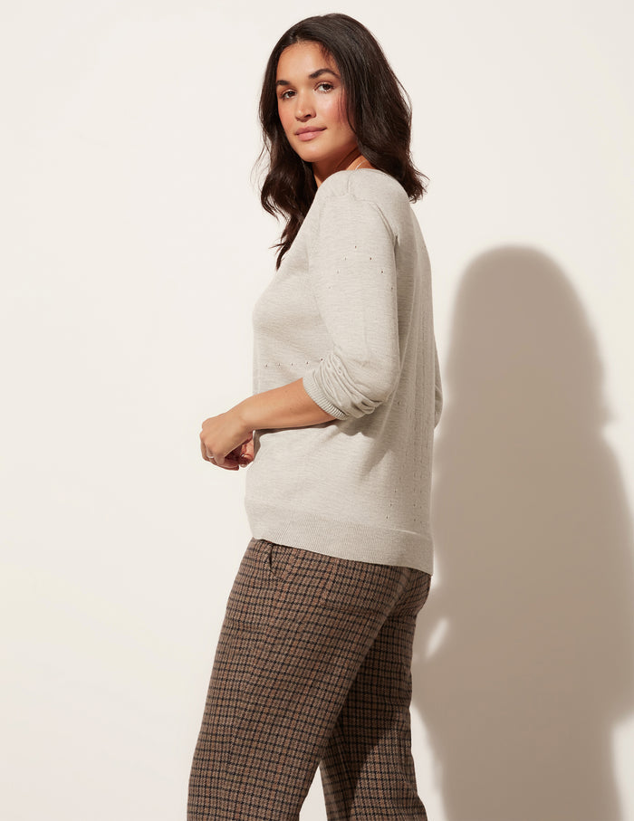 Nob Hill V Neck Sweater
