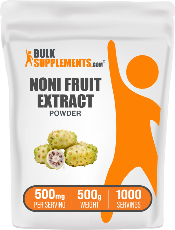 BulkSupplements.com Noni Fruit Extract Powder 500g bag image
