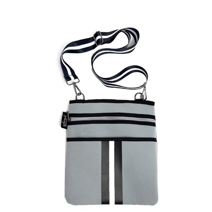 NP-3500 GRY NEOPRENE CROSSBODY BAG