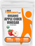 BulkSupplements.com Organic Apple Cider Vinegar Powder 500g bag image