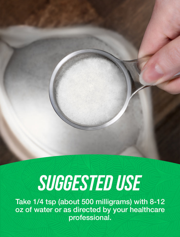 Organic apple cider vinegar powder suggested use image