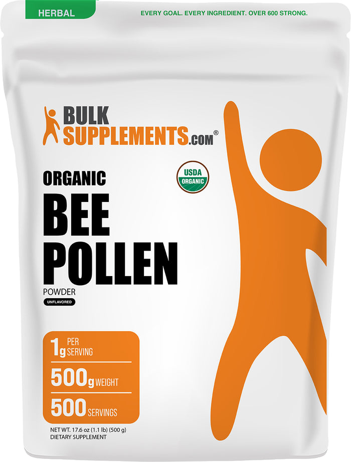 Organic Bee Pollen Powder 500g Main Image