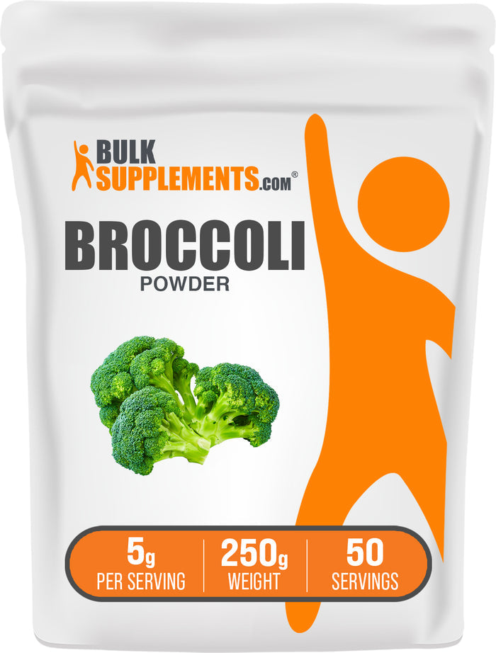 BulkSupplements.com Broccoli Powder 250g bag image