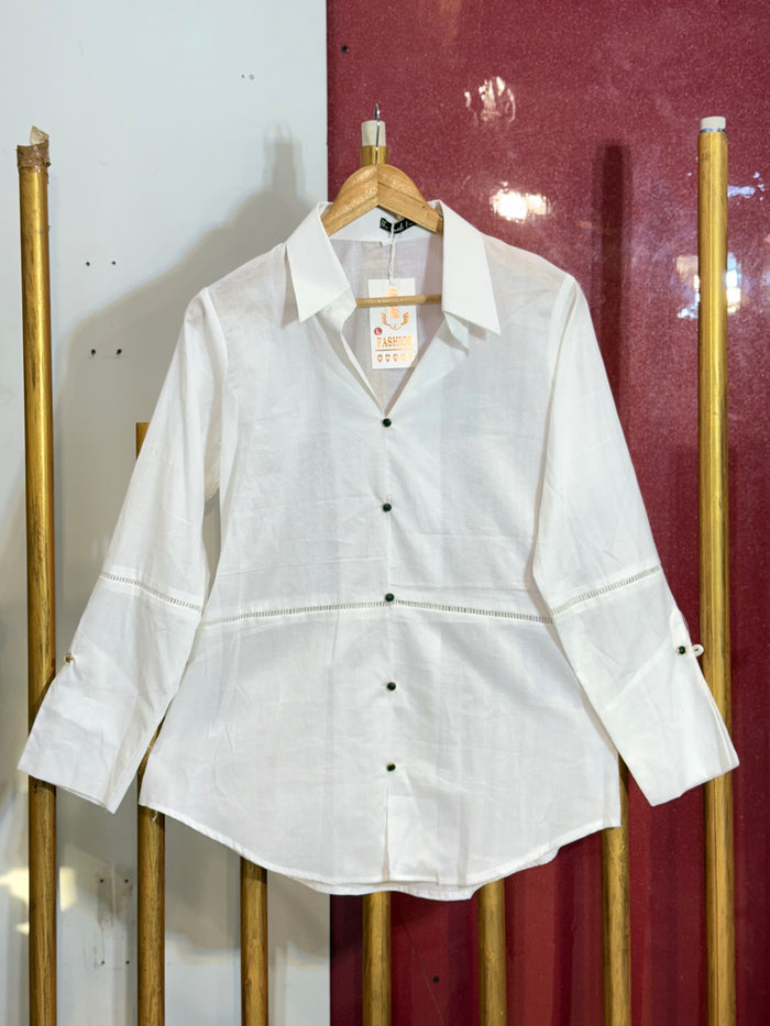 Organic Cotton White Shirts