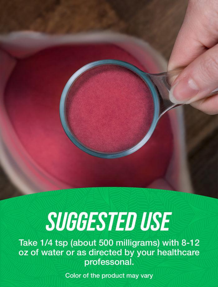 Cranberry Extract powder Suggested Use Image