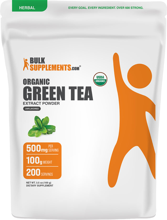 Organic Green Tea Extract Powder 100g Main Image