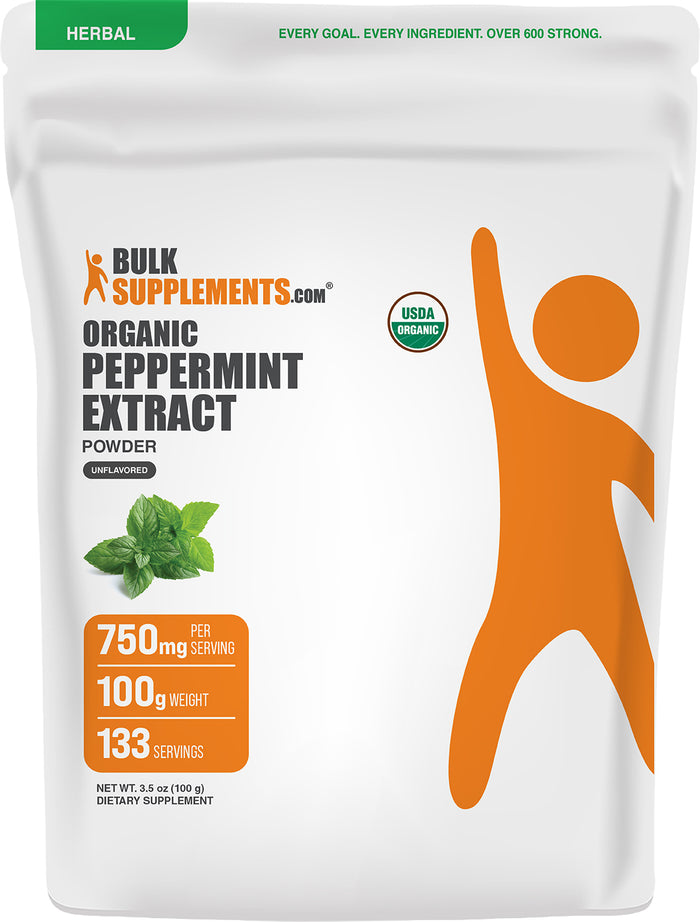 Organic Peppermint Extract Powder 100g Main Image