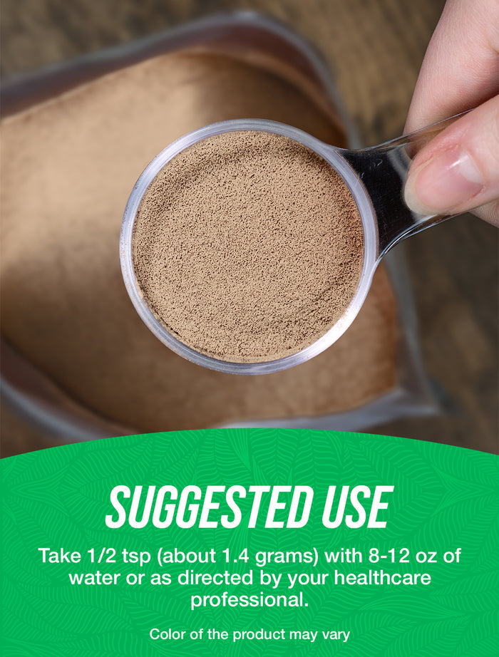 Organic psyllium husk powder suggested use image