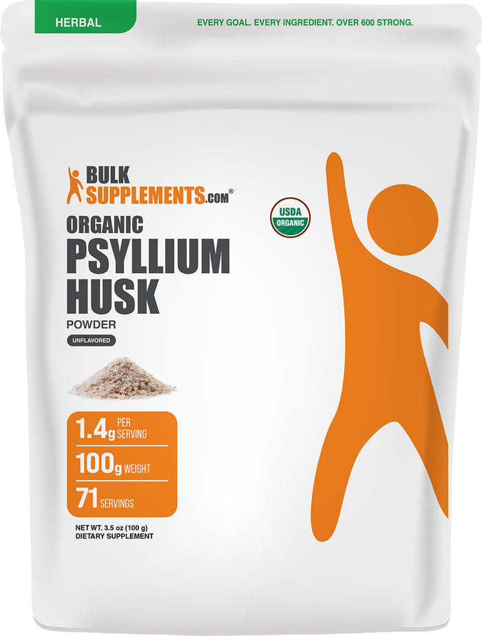 Organic Psyllium Husk Powder 100g Main Image