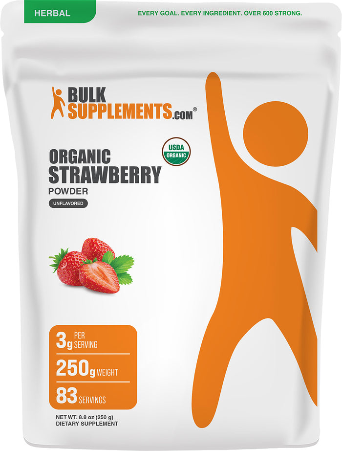 Organic Strawberry Powder 250g Main Image