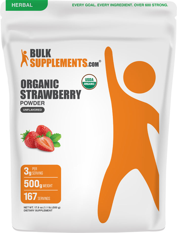 Organic Strawberry Powder 500g Main Image