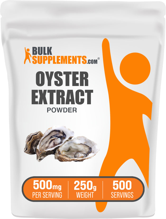 BulkSupplements.com Oyster Extract Powder 250g bag image