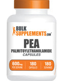 BulkSupplements.com Palmitoylethanolamide (PEA) 180 capsules bottle image