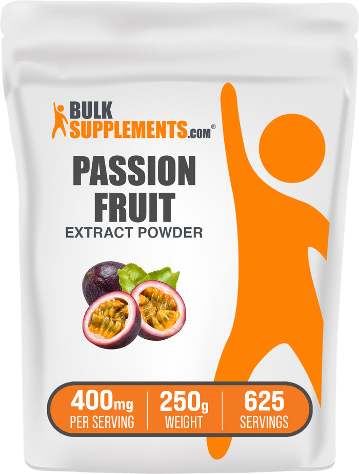 BulkSupplements.com Passion Fruit Extract Powder 250g bag image