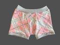 Pastel Plaid 6Y kids Boxer Briefs Underwear