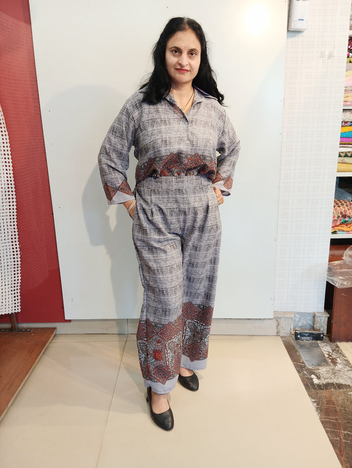 Patterned  co-ord set