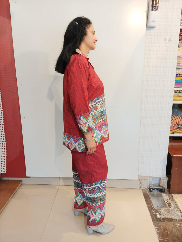 Patterned Co-ord Set