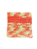 Peachy  Cotton Scrubby Dishcloth cotton washcloth