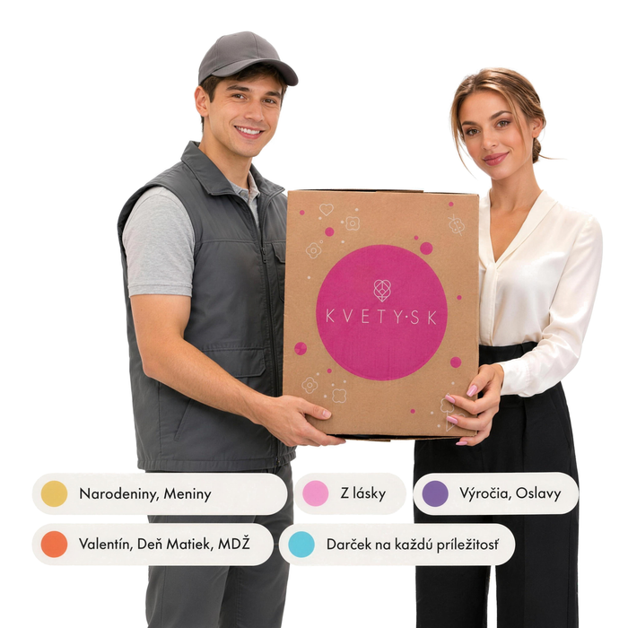 Príležitosti, kedy poslať kvety - Kvety.sk darčeková krabica
