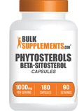 BulkSupplements.com Phytosterols Capsules 180 ct bottle image