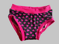 Pink Hearts kids size 7 underwear discount