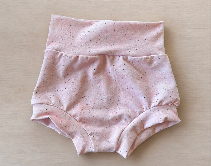Pink Speckle 3-6m  bummies