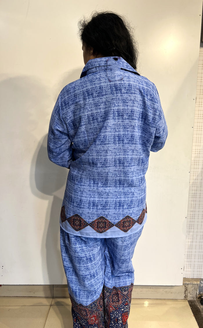 Polycotton Border Design Co-ord Set
