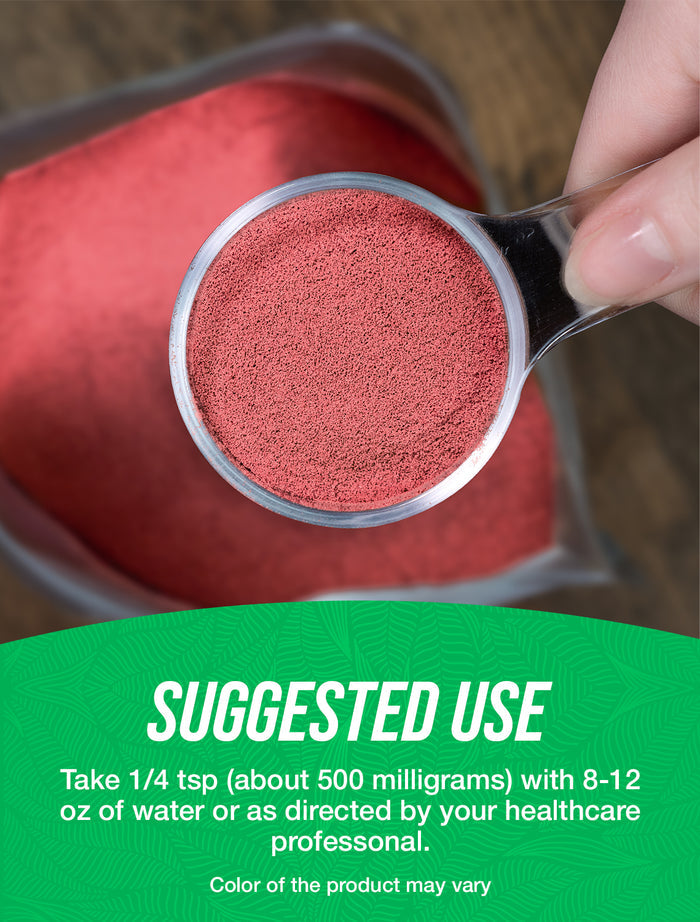 Organic Pomegranate Extract Powder suggested Use image