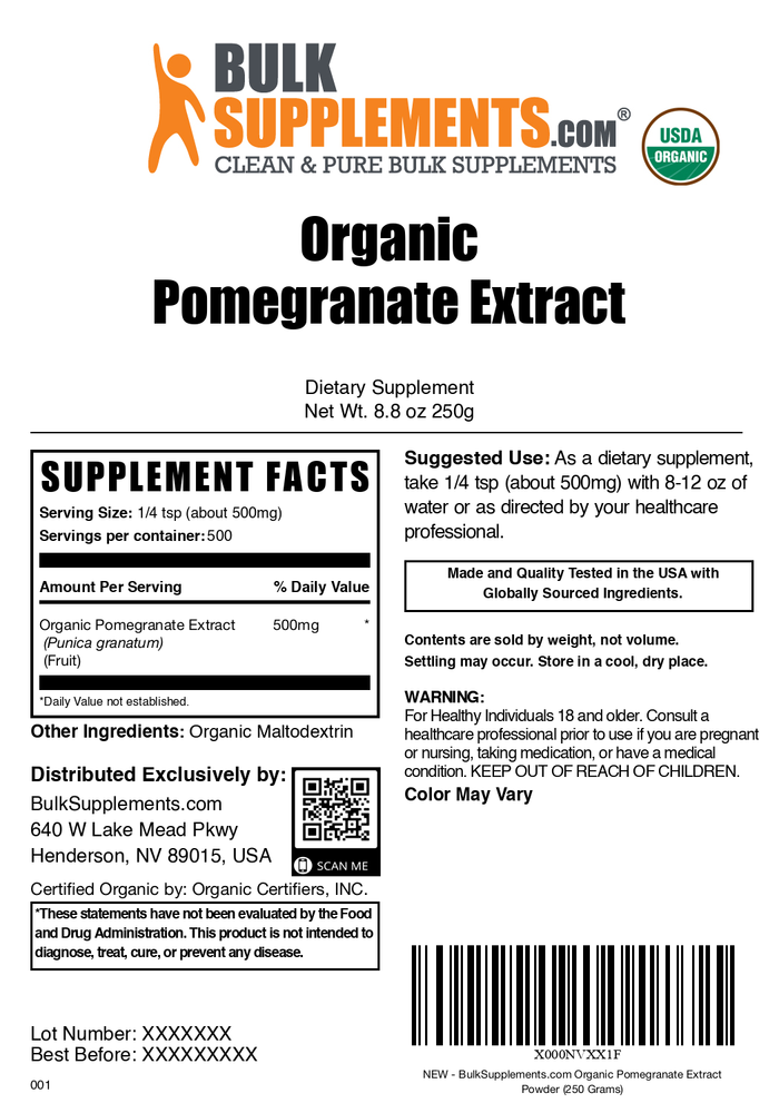Pomegranate Extract Powder
