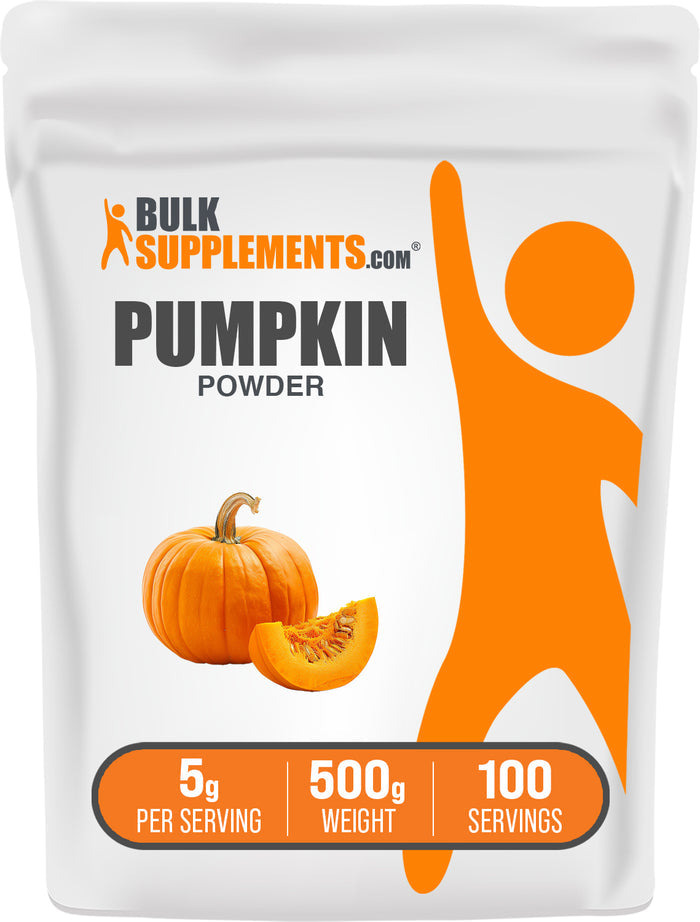 BulkSupplements.com Pumpkin Powder 500g bag image