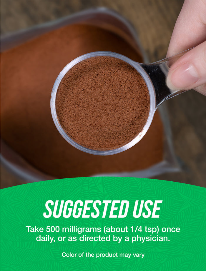 Pumpkin seed extract powder suggested use image