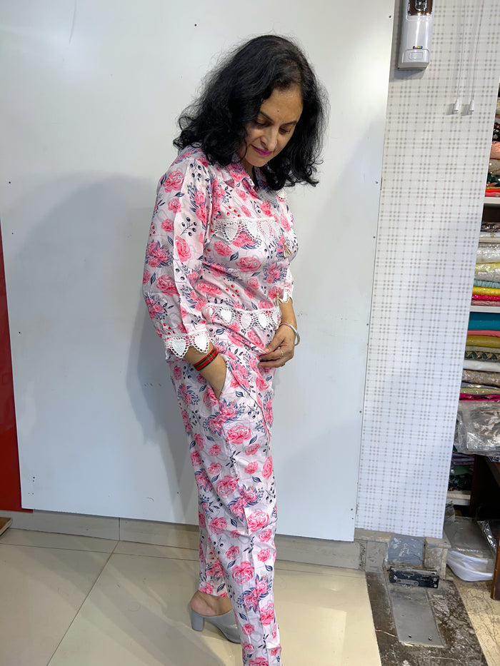 Pure Cotton Co-ord Set