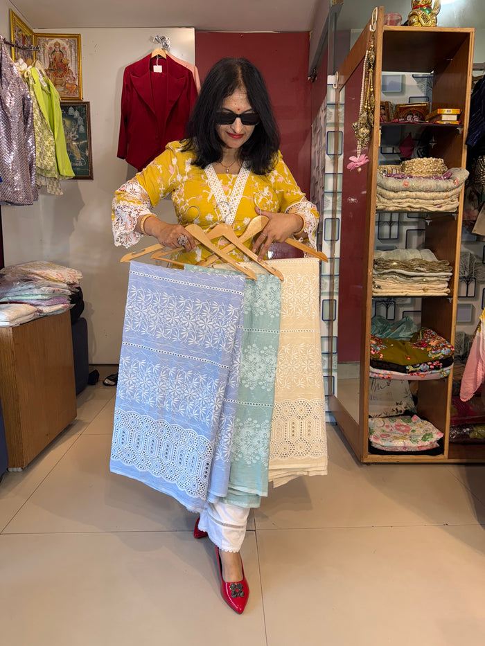 PureCotton kurta with Embroidery