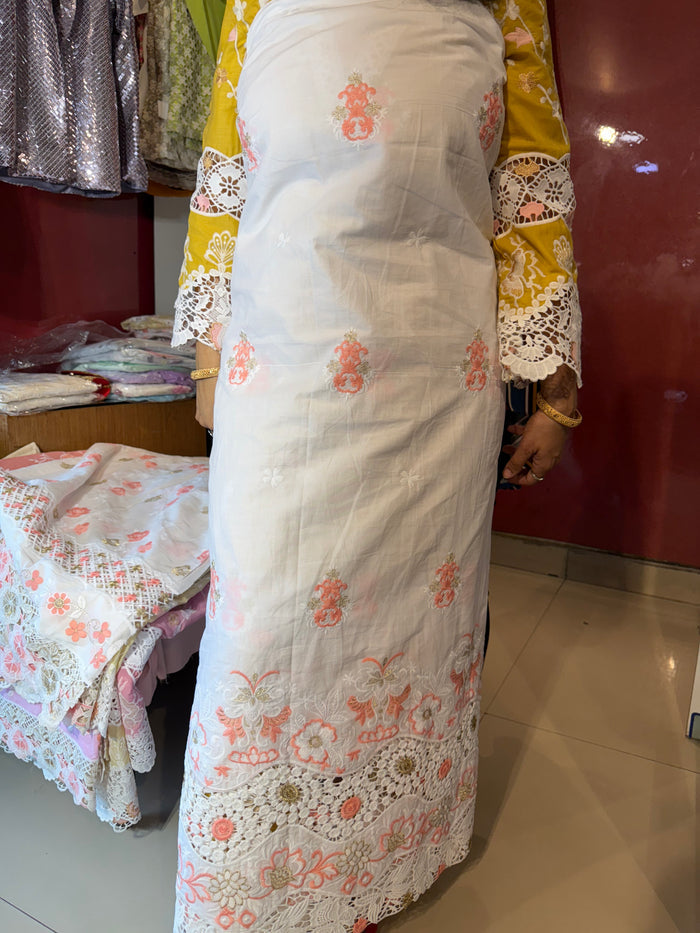 PureCotton kurta with Embroidery