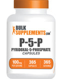 BulkSupplements.com P-5-P 100mg 365 capsules bottle image