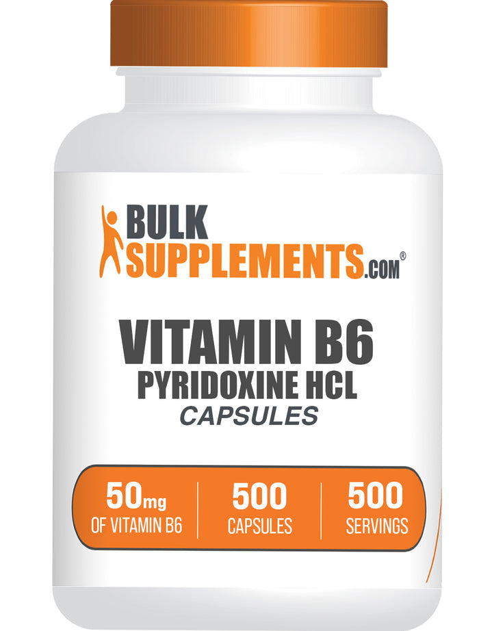 Pyridoxine HCl (Vitamin B6) Capsules