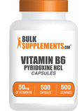 Pyridoxine HCl (Vitamin B6) Capsules