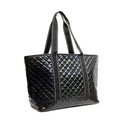 Quilted Woven Tote Large