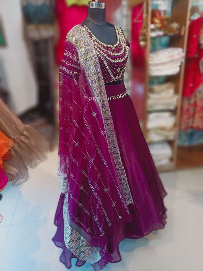 Radiant Rhapsody lehenga