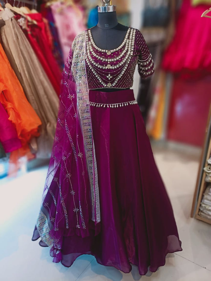 Radiant Rhapsody lehenga