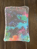 Rainbow Galaxy reusable dish scrubber sponge