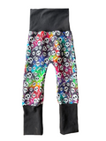 Rainbow Galaxy Skulls 12m-3t  Maxaloones grow with me pants